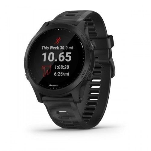 Garmin Forerunner 945 - GPS смарт часовник с музика за бягане (черен)