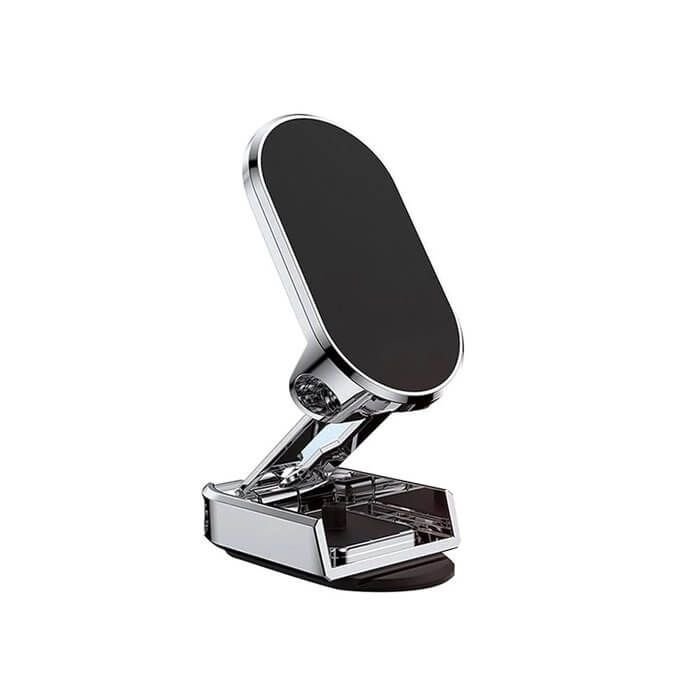 Оригинална магнитна поставка за таблото на кола за смартфони - Samsung Mobeen Magnetic Dash Board Car Holder GP-TOU023AEASW (сребрист)