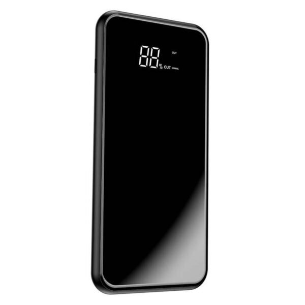 Пад (поставка) за безжично зареждане и външна батерия (8000 mAh) - Baseus Wireless Charge Power Bank (черен)