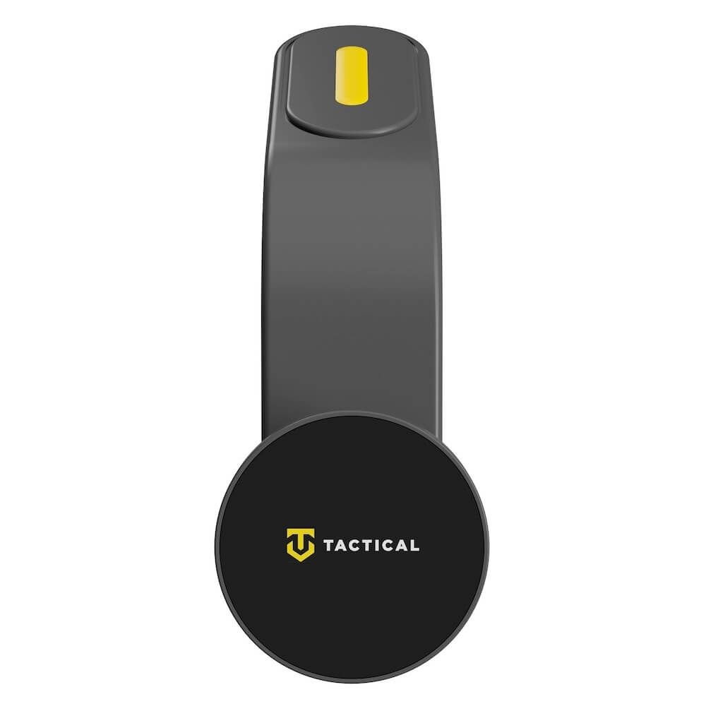 Поставка за таблото или радиатора на кола с безжично зареждане за iPhone с Magsafe - Tactical MagForce Slapper Dashboard MagSafe 15W Magnetic Wireless Charger (черен)