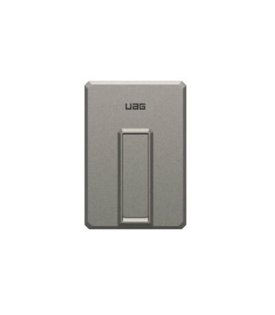 Преносима външна батерия с USB-C порт и безжично зареждане с MagSafe - Urban Armor Gear Ultra Slim Magnetic Wireless Power Bank 5000 mAh (сребрист)