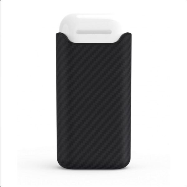 Преносима външна батерия за AirPods и Apple AirPods 2 - Pitaka Air Pal Aramid Fiber AirPods Powerbank 1200mAh (черен)