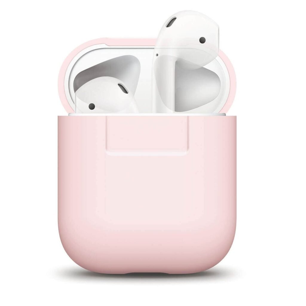 Силиконов калъф за Apple Airpods - Elago Airpods Silicone Case (розов)