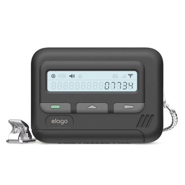 Силиконов калъф за Apple AirPods Pro 2 - Elago AirPods Pro 2 Pager Case (черен)