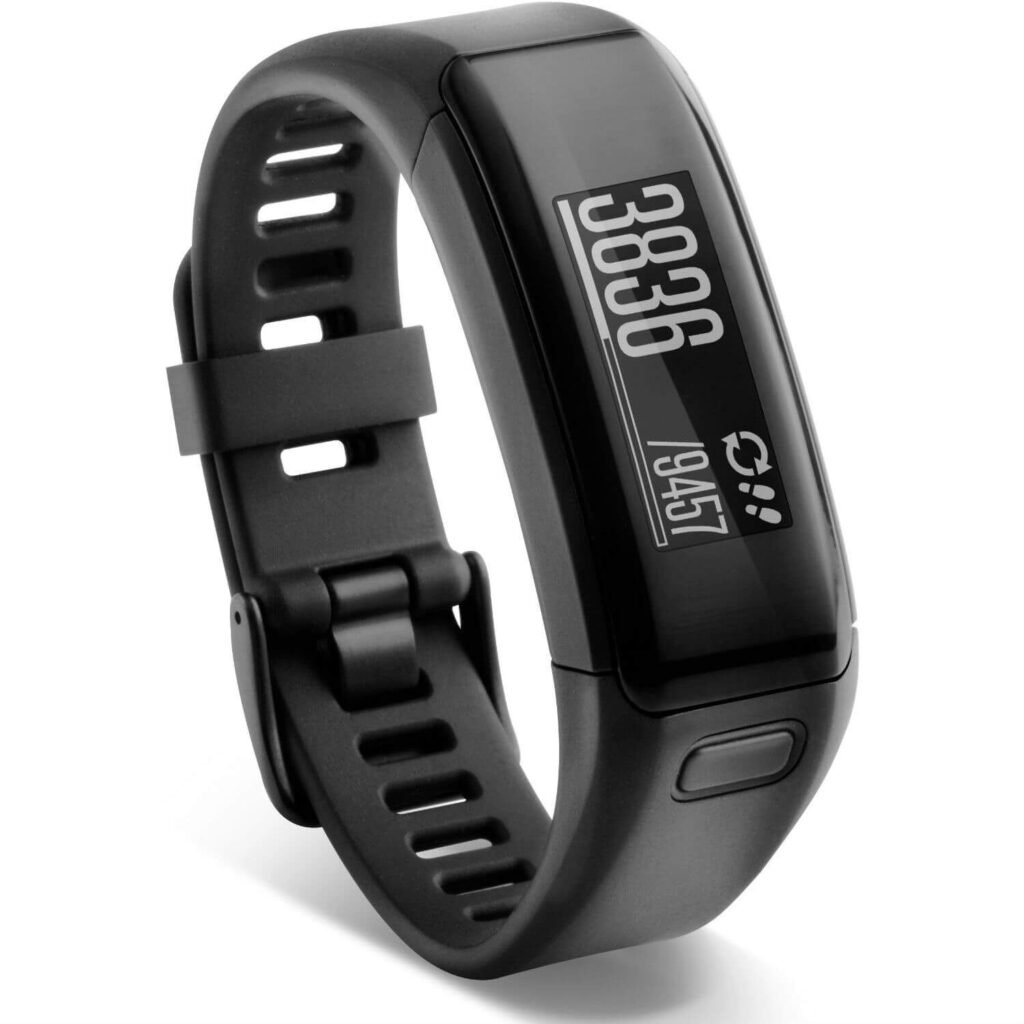 Смарт активити тракер с вграден пулсомер - Garmin Vivosmart HR X-large size (черен)
