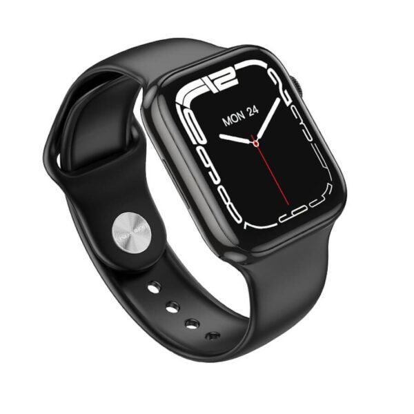 Смарт часовник с фунцция за измерване на пулса за iOS и Android - Borofone Smartwatch BD1 (черен)