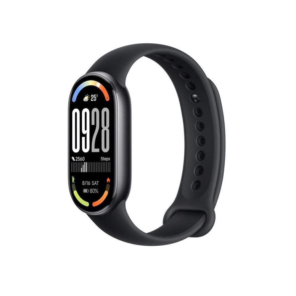 Умна гривна, следяща дневната и нощната ви активност за iOS и Android - Xiaomi Mi Smart Band 10 (черен)