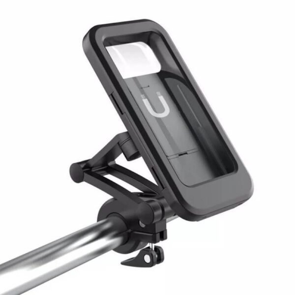 Универсална поставка за колело с водоустойчив кейс за мобилни телефони - Universal Waterproof Bike Holder HL-69 (черен)