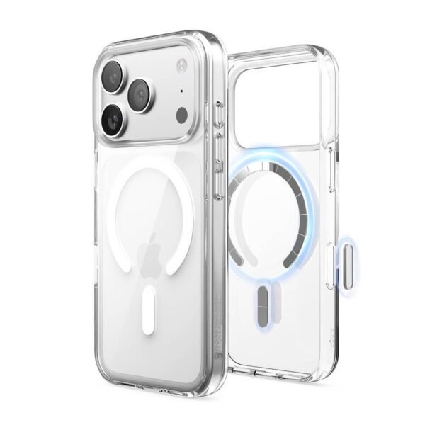 Хибриден удароустойчив кейс с MagSafe за iPhone 17 Pro - Elago Magnetic Hybrid Case (прозрачен)