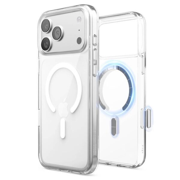 Хибриден удароустойчив кейс с MagSafe за iPhone 17 Pro Max - Elago Magnetic Hybrid Case (прозрачен)