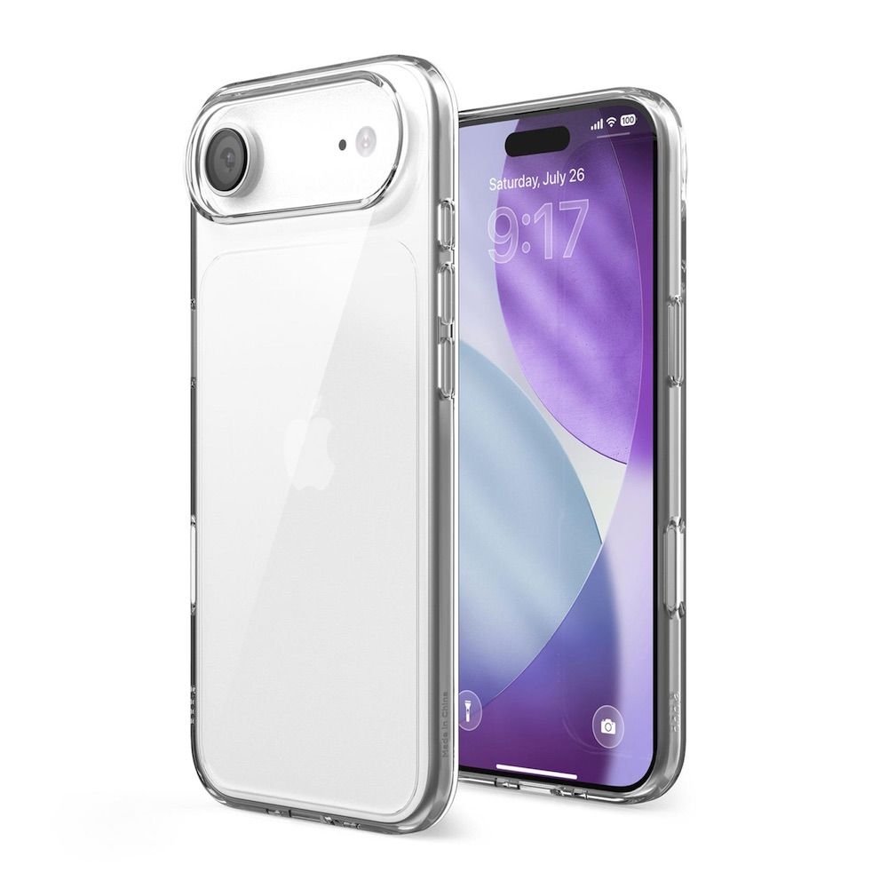 Хибриден удароустойчив кейс с за iPhone 17 Air - Elago Hybrid Case (прозрачен)