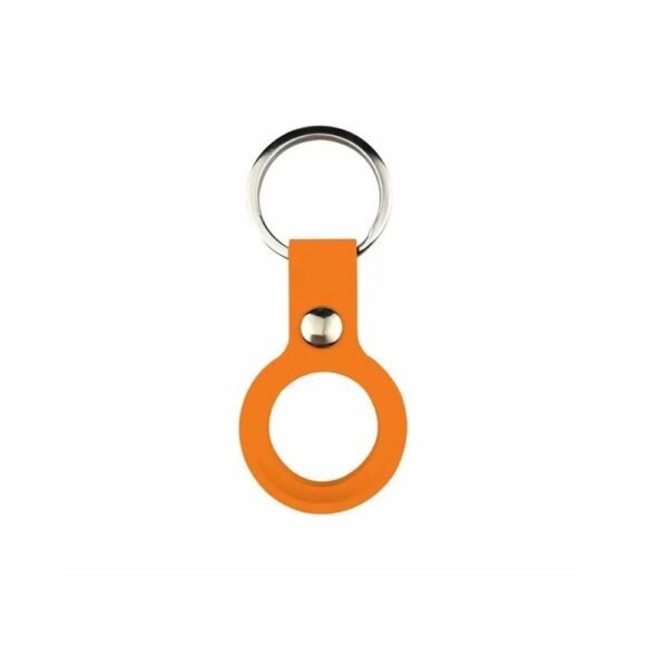 Силиконов ключодържател за Apple AirTag - JC AirTag Silicone Keyring (оранжев)