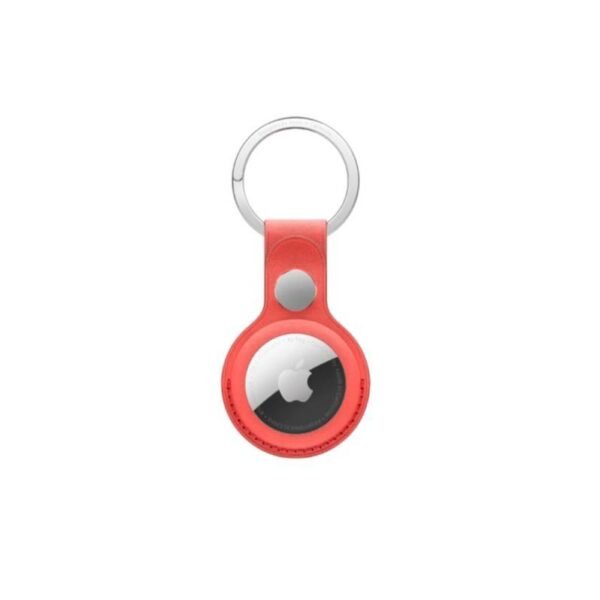Стилен оригинален ключодържател за Apple AirTag (червен) - Apple AirTag FineWoven Key Ring (bulk)